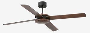 POLEA, hnědá, stropní ventilátor s DC motorem - FARO