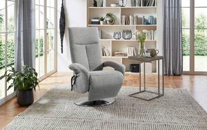 RELAXAČNÍ KŘESLO, textil, světle šedá Sit & More - Online Only křesla & taburety, Online Only