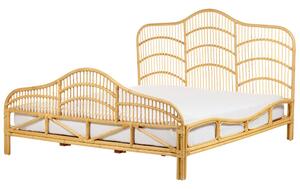 Manželská postel 180 cm Dori (světlé dřevo) (s roštem). 1078627