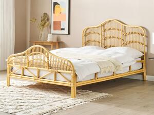Manželská postel 160 cm Dori (světlé dřevo) (s roštem). 1078626