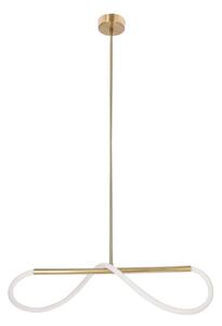 LED Lustr na lanku SUPREME LED/22W/230V 100 cm zlatá