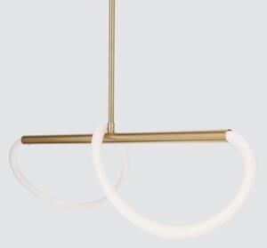 LED Lustr na lanku SUPREME LED/22W/230V 100 cm zlatá