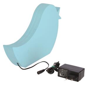 LED Dětská stolní lampa BIRD LED/12W/230V modrá