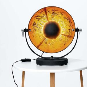 SATELLIGHT Stolní lampa 38 cm - černá/zlatá