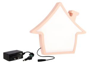 LED Dětská stolní lampa HOUSE LED/10W/230V růžová