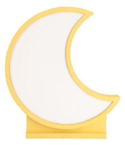 LED Dětská stolní lampa MOON LED/12W/230V žlutá