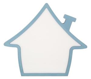 LED Dětská stolní lampa HOUSE LED/10W/230V modrá