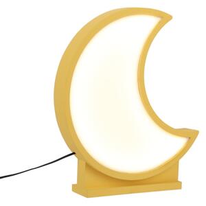 LED Dětská stolní lampa MOON LED/12W/230V žlutá