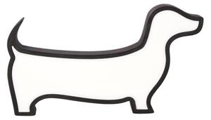 LED Dětská stolní lampa DOG LED/12W/230V černá