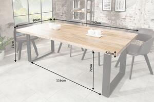 Jídelní stůl IRON CRAFT 160 CM masiv mango nature Nábytek | Jídelní prostory | Jídelní stoly | Všechny jídelní stoly