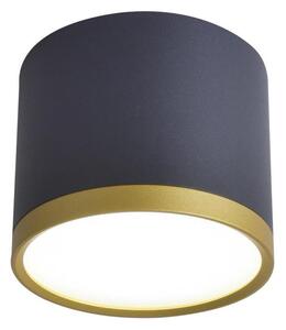 LED Bodové svítidlo TUBA LED/9W/230V černá/zlatá