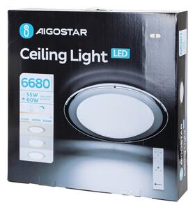 Aigostar - LED Stm stropní svítidlo LED/60W/230V 2700-6500K pr. 52,7 cm chrom+DO