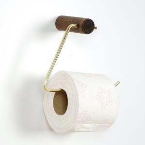 Nástěnný dřevěný držák na toaletní papír – Kalune Design