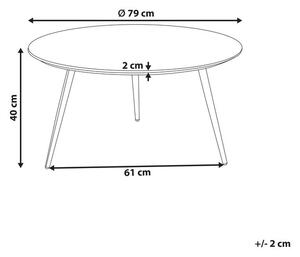 Konferenční stolek Elianna (bílá). 1078684