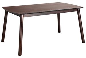 Jídelní stůl Edith (tmavé dřevo) (pro 6 osob). 1078696