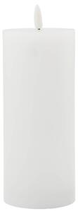 Vosková LED svíčka White 17,5 cm