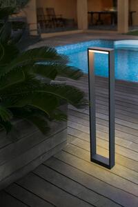 ALP 800 sloupková lampa, tmavě šedá - FARO