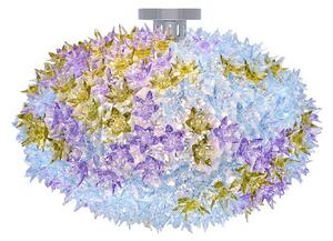 Stropní Lampa Kartell, Bloom C1, Fialová, Obývací pokoj, Plast, Design