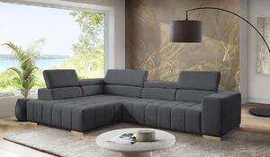 ROHOVÁ SEDAČKA, textil, barvy grafitu Livetastic - Sedací soupravy, Online Only