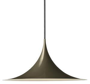 Závěsná svítidlo GUBI, Semi, stmívatelné, Hnědá / Rezavá, Obývací pokoj, Kov, Design