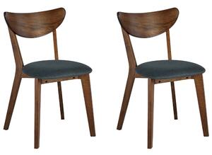 Set 2 ks jídelních židlí Ejus (tmavé dřevo). 1078754