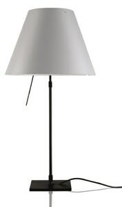 Stolní lampa Luceplan, stmívatelné, Bílá, Obývací pokoj, Hliník