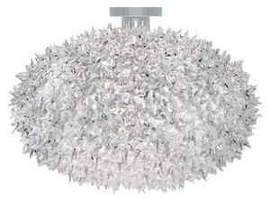 Stropní Lampa Kartell, Bloom C1, Transparentní, Obývací pokoj, Plast, Design