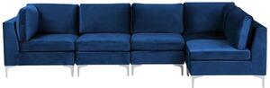 Rohová sedací souprava Eldridge (pařížská modrá) (L). 1078791