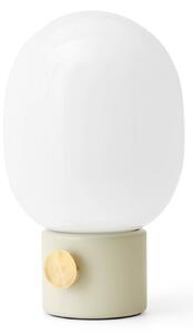 Stolní lampa Audo Copenhagen, JWDA, stmívatelné, Bílá, Obývací pokoj, Sklo, Design
