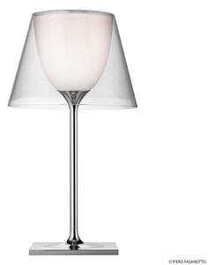 Stolní lampa FLOS, KTribe, stmívatelné, Transparentní, Obývací pokoj, Sklo, Design