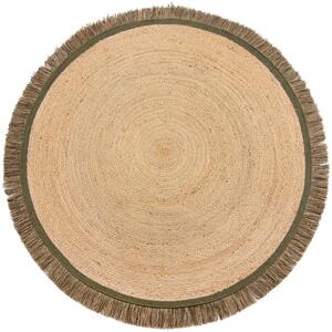 Kusový koberec Kahana Green kruh-180x180 (průměr) kruh