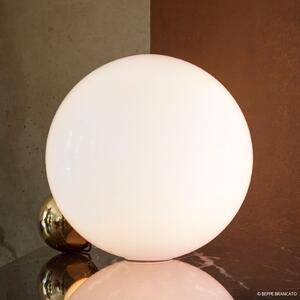 Stolní lampa FLOS, COPYCAT, stmívatelné, Bílá, Obývací pokoj, Sklo, Design