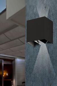 OLAN nástěnná lampa, tmavě šedá - FARO