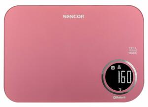 Sencor SKS 7075RS chytrá kuchyňská váha, růžová