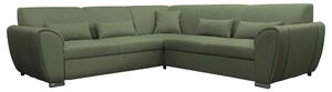 ROHOVÁ SEDAČKA, textil, zelená Livetastic - Sedací soupravy, Online Only