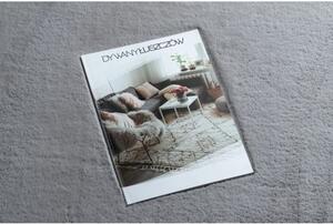 Dywany Luszczow Kusový koberec BUNNY stříbrný, imitace králíčí kožešiny Rozměr koberce: 80 x 150 cm