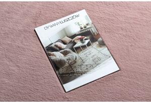 Dywany Luszczow Kusový koberec BUNNY růžový, imitace králíčí kožešiny Rozměr koberce: 80 x 150 cm