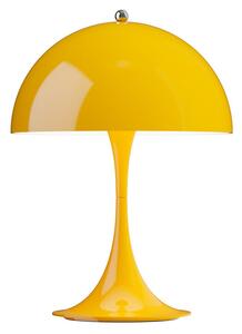 Stolní lampa Louis Poulsen, Panthella 250, stmívatelné, Žlutá, Obývací pokoj, Plast, Moderní