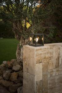 NALA sloupková lampa, tmavě šedá - FARO