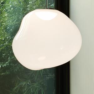 Závěsná svítidlo Tom Dixon, Melt, stmívatelné, Bílá, Obývací pokoj, Plast, Design
