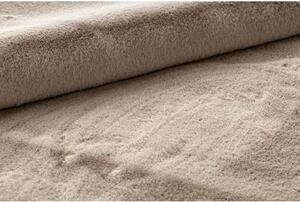 Dywany Luszczow Kusový koberec BUNNY taupe, béžová, imitace králíčí kožešiny Rozměr koberce: 80 x 150 cm