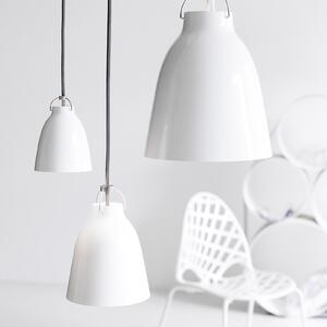 Závěsná svítidlo FRITZ HANSEN, Caravaggio P1, stmívatelné, Bílá, Obývací pokoj, Kov, Design