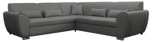 ROHOVÁ SEDAČKA, textil, šedá Livetastic - Sedací soupravy, Online Only