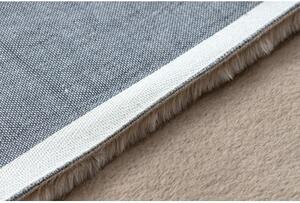 Dywany Luszczow Kusový koberec BUNNY taupe, béžová, imitace králíčí kožešiny Rozměr koberce: 80 x 150 cm