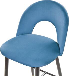Set 2 ks barových židlí Fabian (modrá). 1078839