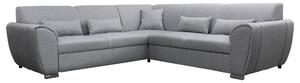 ROHOVÁ SEDAČKA, textil, světle šedá Livetastic - Sedací soupravy, Online Only