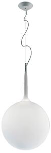Závěsná svítidlo Artemide, Castore, stmívatelné, Bílá, Obývací pokoj, Sklo, Design