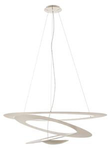 Závěsná svítidlo Artemide, Pirce, stmívatelné, Bílá, Obývací pokoj, Kov, Design
