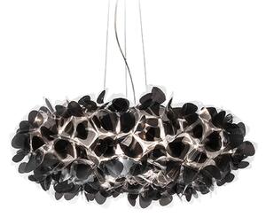 Závěsná svítidlo Slamp, Clizia Mama Non Mama, stmívatelné, Černá, Obývací pokoj, Plast, Design