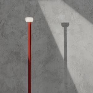 Stojací Lampa FLOS, Bellhop, stmívatelné, Červená, Obývací pokoj, Kov, Design